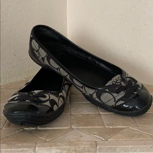 Coach Signature Flats